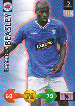 DaMarcus Beasley Glasgow Rangers FC 2009/10 Panini Super Strikes CL #252
